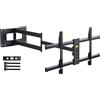 Sonstige FORGING Supporto da parete per TV Braccio snodato inclinabile 109 cm 42-86 pollici TV fino a 55 kg VESA 800x400 mm