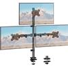 Sonstige Supporto per monitor per 3 monitor da 17-32 pollici, regolabile in altezza, 360°, 8 kg per braccio, VESA 75/100 mm