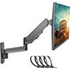 Sonstige PUTORSEN supporto a parete per monitor a molla a gas per monitor PC e TV da 13-34 pollici, inclinazione, rotazione e altezza regolabile, VESA 75/100