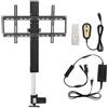 SucceBuy Sollevatore TV motorizzato da - 71 cm di corsa Supporto regolabile per TV da 26-57 pollici Telecomando Capacità di carico 60Kg