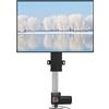 Zerbaco Supporto TV per televisori LCD LED al plasma da 30-50 pollici, supporto TV automatico, sollevatore per TV, staffa di sollevamento TV da 97,4 a 167,4 cm, regolabile in altezza e stabile max. 60 kg