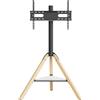 OEM Supporto per TV, regolabile in altezza, compatibile con schermi da 40-75 pollici, nero