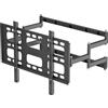 OEM Supporto a parete per TV, completamente regolabile, girevole, nero