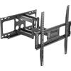 Stell Supporto TV da parete Stell SHO 5610, 32-70 pollici, portata 45 kg, inclinazione +5°/-15°, rotazione +/-60°, acciaio