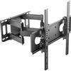 Stell Supporto TV da parete Mobil Stell SHO 4610, 32-55 pollici, acciaio nero, inclinazione da -20° a 0°, rotazione +/-60°, fino a 35 kg