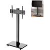 Divit Supporto TV per 23" - 60" FR1 Supporto da pavimento per TV nero
