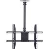 Happyment Supporto TV a soffitto Vaylen - Per 26"-65" - Fino a 30 kg - Montaggio a soffitto