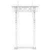 Happyment Supporto da pavimento per TV Vaylen 32-65" - Regolabile in altezza - Bianco - Stabile e universale - Con compatibilità VESA