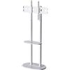 Bolt Edge Supporto da pavimento per TV 40-75 pollici - Bianco - Supporto - Montante - Robusto - Regolabile in altezza - 40 kg