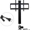 StarTech Sollevatore elettrico per TV - Supporto - Corsa 70 cm - TV da 66-145 cm - Motore DC24V - 1000 N/80 kg - 20 mm/s - Telecomando - Nero