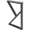OEM Gambe per tavoli, supporto per carichi pesanti, design industriale moderno, nero