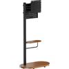VDD - Supporto TV - Supporto TV mobile - Supporto TV su ruote - Supporto TV con ripiano multimediale