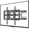 FATIVO Supporto TV Extra da Parete Ruotabile e Estensibile per TV da 55"-100", Fino a 120 kg, Max VESA 800 x 600 mm, Supporto TV Pre-montato