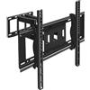 StarTech Supporto TV da parete - Supporto universale VESA - Per televisori da 81-178 cm, orientabile e inclinabile, regolazione orizzontale, metallo - Nero