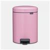 Brabantia Cestino con pedale Brabantia NewIcon da 5 l, rosa lilla