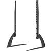 OEM Supporto TV universale, portata 35 kg, regolabile in altezza, nero