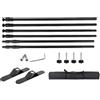 OEM Supporto da fondo, regolabile in altezza, design portatile, 2,4 x 3 m