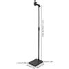 StarTech Treppiede per videoproiettore - Treppiede da terra/supporto - Orientabile e inclinabile a 360° - Regolabile in altezza da 122 a 154 cm - Supporto universale - Nero