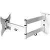 OEM Supporto per TV LED da 16-50 pollici, estensibile fino a 65 cm - Supporto orientabile per TV LED/LCD 3D HD - VESA 100/200, bianco