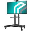 OEM Supporto TV regolabile per schermi da 40-70 pollici, nero, fino a 455 kg, regolabile in altezza