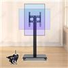 OEM Supporti TV su ruote per schermi da 32 a 60 pollici, regolabili in altezza, VESA 400x400 mm