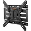 OEM Supporto da parete sottile per TV da 26-60 pollici, orientabile e inclinabile, in legno, 40 kg