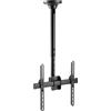 OEM Supporto da soffitto girevole e inclinabile per TV, da 23 a 55 pollici, regolabile in altezza, fino a 50 kg, VESA 400x400 mm