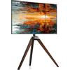 OEM Supporto TV in legno per schermi da 32-60 pollici, regolabile in altezza, VESA 200x200 mm