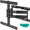OEM Supporto da parete girevole per TV da 32 a 75 pollici, nero, inclinabile, ultrasottile