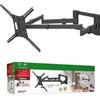 OEM Supporto da parete flessibile per TV da 13 a 83 pollici, orientabile e inclinabile, fino a 50 kg