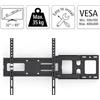OEM Supporto da parete per TV da 32 pollici, orientabile, con profilo piatto e curvo