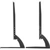 StarTech Supporto da tavolo per TV - Per TV LCD da 81,3-177,8 cm - Portata 35 kg - Acciaio laminato a freddo da 3 mm - Distanza tra i fori 500 mm (verticale) - Dimensioni 69,5×35 cm - Nero