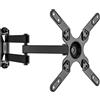 OEM Supporto da parete per LED, 13-42 pollici, 20 kg, VESA 200x200 mm, nero