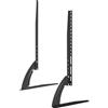StarTech Supporto da tavolo per TV - Supporti universali - Per schermi da 81-178 cm - Regolabile in altezza - Fino a 35 kg - Metallo - Nero