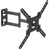 OEM Supporto da parete per TV, salvaspazio, robusto e resistente, nero