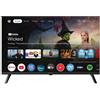QBELL TV LED 32" QT320HGT HD SMART GOOGLE TV WIFI BLUETOOTH DVB-T2 NERO