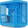 Hyte Case Y70 Midi Tower Blu con Pannello in Vetro Temperato