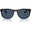 Ray-Ban Occhiali da Sole RB4468 601S1C Sabbia Nero/Blu Unisex Polarizzati 59/18/145