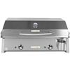MIRICHAUD PLANCHAELEC Anthea E650-3000W - Coperchio + 2 utensili - Acciaio inossidabile - Termostato regolabile - 12 persone - Made in France - L65 X P43 X H25 cm