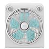 Cecotec Ventilatore da Pavimento con Timer EnergySilence 6000 PowerBox. 50 W, 5 Pale di 30 cm di diametro, 3 Velocità, Motore in Rame, Griglia Rotante, Bianco