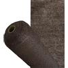 Saturnia Rete Ombra Rotolo 1 x 50 Metri, Riduce le Radiazioni, Protezione Giardino e Terrazza, Regola Temperatura, Colore Marrone