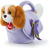 Trudi Cagnolino borsetta lilla farfalla Animali peluche in Borsetta Fashion trasportabili. Idea regalo alla Moda | 11x18x26cm taglia XS Fashion Pets | modello 29717