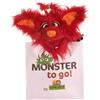 Living Puppets Monster to go - Canne in tessuto, dimensioni 35 cm, W848 in tessuto, dimensioni 35 cm, W848, rosso