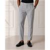 Briatore Clothing Pantalone sartoriale uomo con pinces in fresco lana drop 6 - regular fit