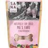 Sanadog Snack Orecchie di Suino Maiale per Cani 5 Pezzi