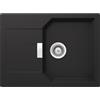 Schock Mand100Sagon, Lavello Manhatten D-100S, Montaggio ad Incasso Soprapiano Onice