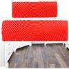 HERCHR 2 Pezzi Strumento Venatura del Legno,Spazzola Effetto Legno,Rullo Decorativo per Pareti,Strumento Texture Legno Vernice Rullo per Pittura Pennelli da Pittura Grano Pittura Effetto Fai-Da-Te