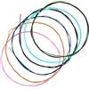 LiebeWH Corde per chitarra da concerto in nylon 6 PCS Corde Colorate per Chitarra Classica Corde Colorate in Nylon Tensione Normale per Strumenti Musicali Chitarra Classica