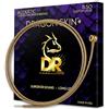 DR Strings DR DAP-11 - Corde per chitarra acustica DRAGON SKIN+™ rivestite in bronzo fosforoso, suono superiore con sensazione confortevole e lunga durata, peso leggero personalizzato 11-50