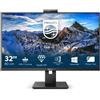 Philips P Line 326P1H/00 LED display 80 cm (31.5") 2560 x 1440 Pixel Quad HD Nero - 326P1H/00